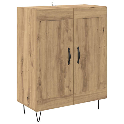 vidaXL Highboard 2 pcs Artisan-Eiche Holzwerkstoff