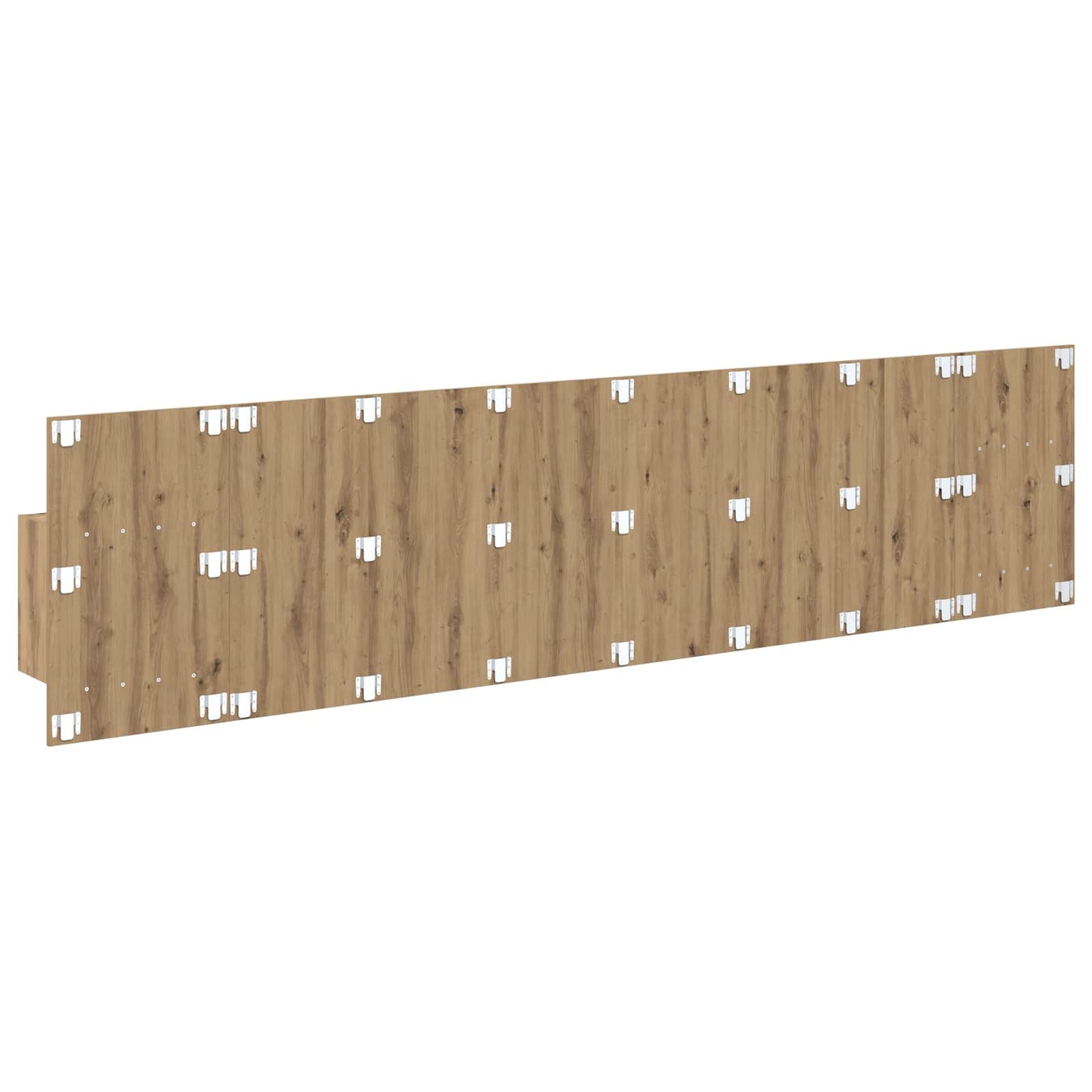 vidaXL Kopfteil mit Schrank 3 pcs Artisan-Eiche Holzwerkstoff