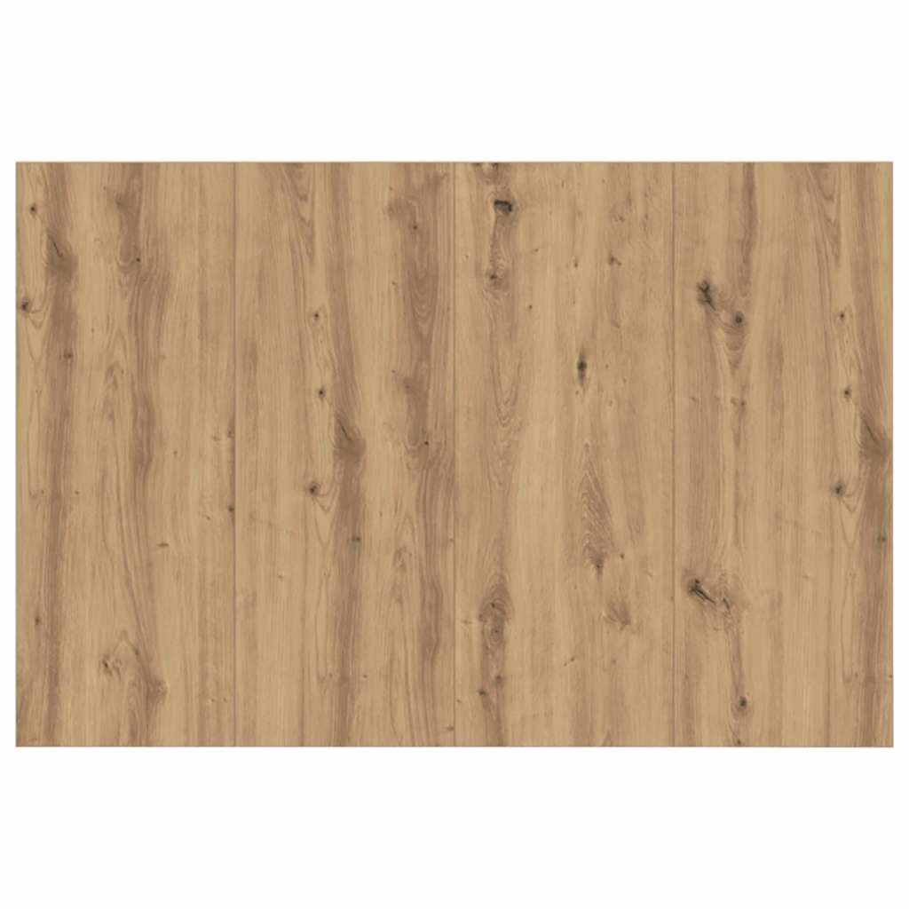 vidaXL Kopfteil mit Schrank 3 pcs Artisan-Eiche Holzwerkstoff