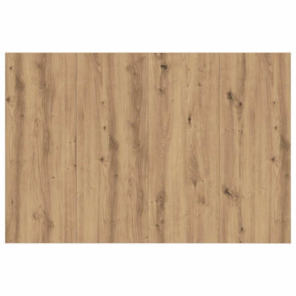 vidaXL Kopfteil mit Schrank 3 pcs Artisan-Eiche Holzwerkstoff