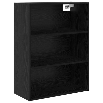 vidaXL Highboard Schwarz Eichen-Optik 69,5 x 32,5 x 180 cm