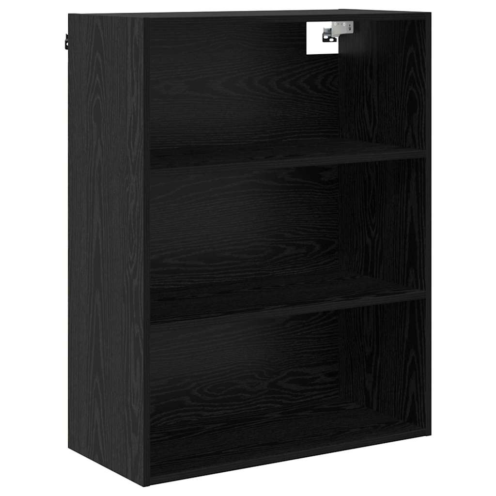 vidaXL Highboard Schwarz Eichen-Optik 69,5 x 32,5 x 180 cm