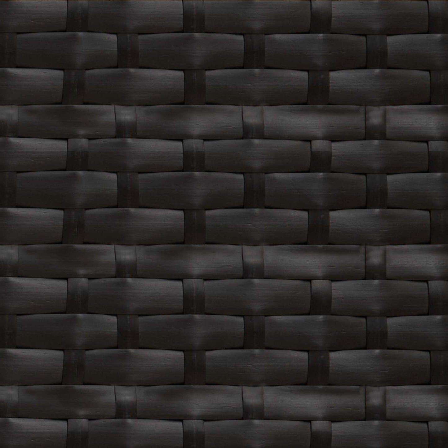 Garten-Sofaset mit Kissen 2 pcs Schwarz Polyrattan und Stahl