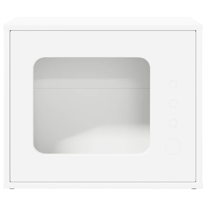 Katzenhaus Weiß 51 x 30 x 42 cm Holzwerkstoff