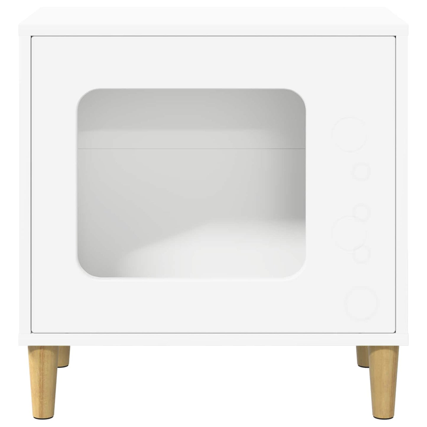 Katzenhaus Weiß 51 x 30 x 52 cm Holzwerkstoff