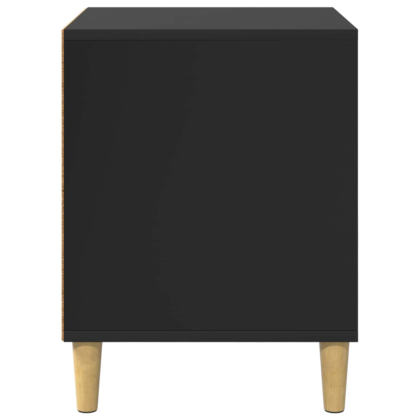 Katzenhaus Schwarz 42,5 x 40 x 53 cm Holzwerkstoff