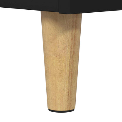 Katzenhaus Schwarz 72 x 42,5 x 70 cm Holzwerkstoff