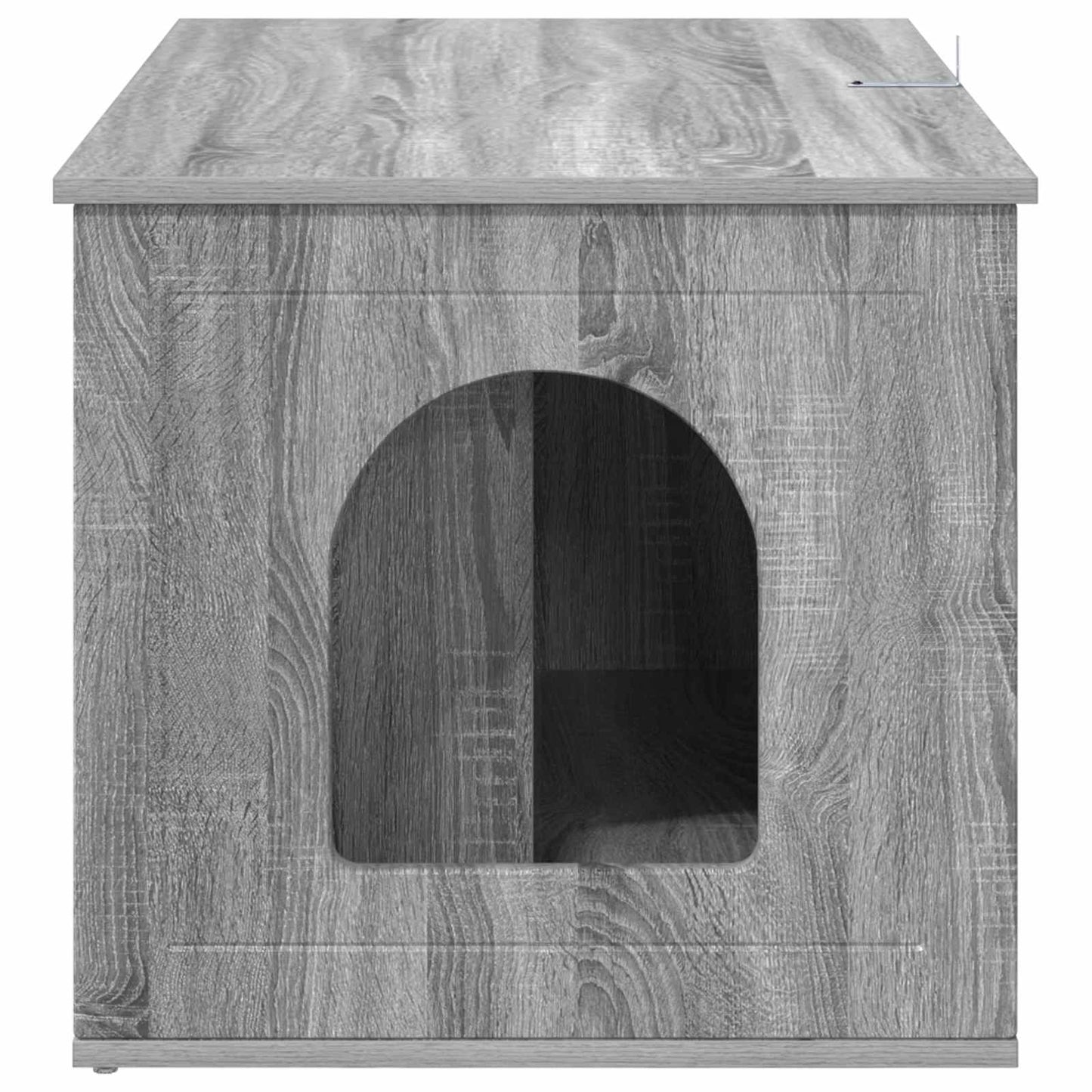 Katzenhaus Graues Sonoma 85 x 55 x 50,5 cm Holzwerkstoff