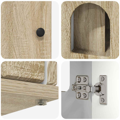 Katzenhaus Sonoma 85 x 55 x 50,5 cm Holzwerkstoff