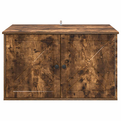 Katzenhaus Geräucherte Eiche 85 x 55 x 50 cm Holzwerkstoff