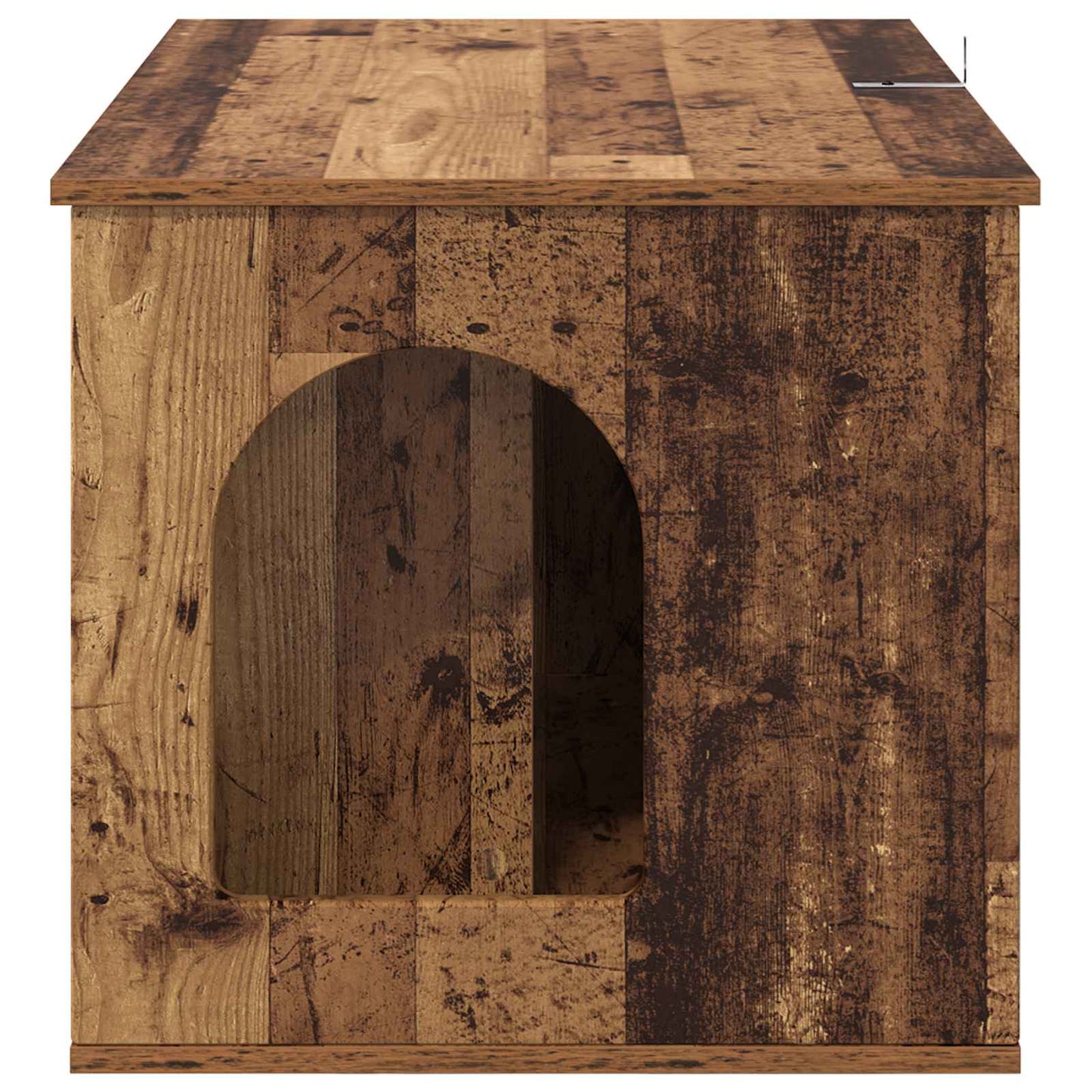 Katzenhaus Altholz 85 x 55 x 50 cm Holzwerkstoff