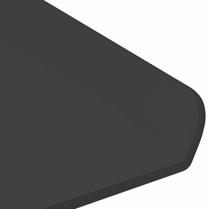 vidaXL Wandregal mit Regal Wandmontiert 3 pcs Schwarz 80 x 9 x 2.5 cm