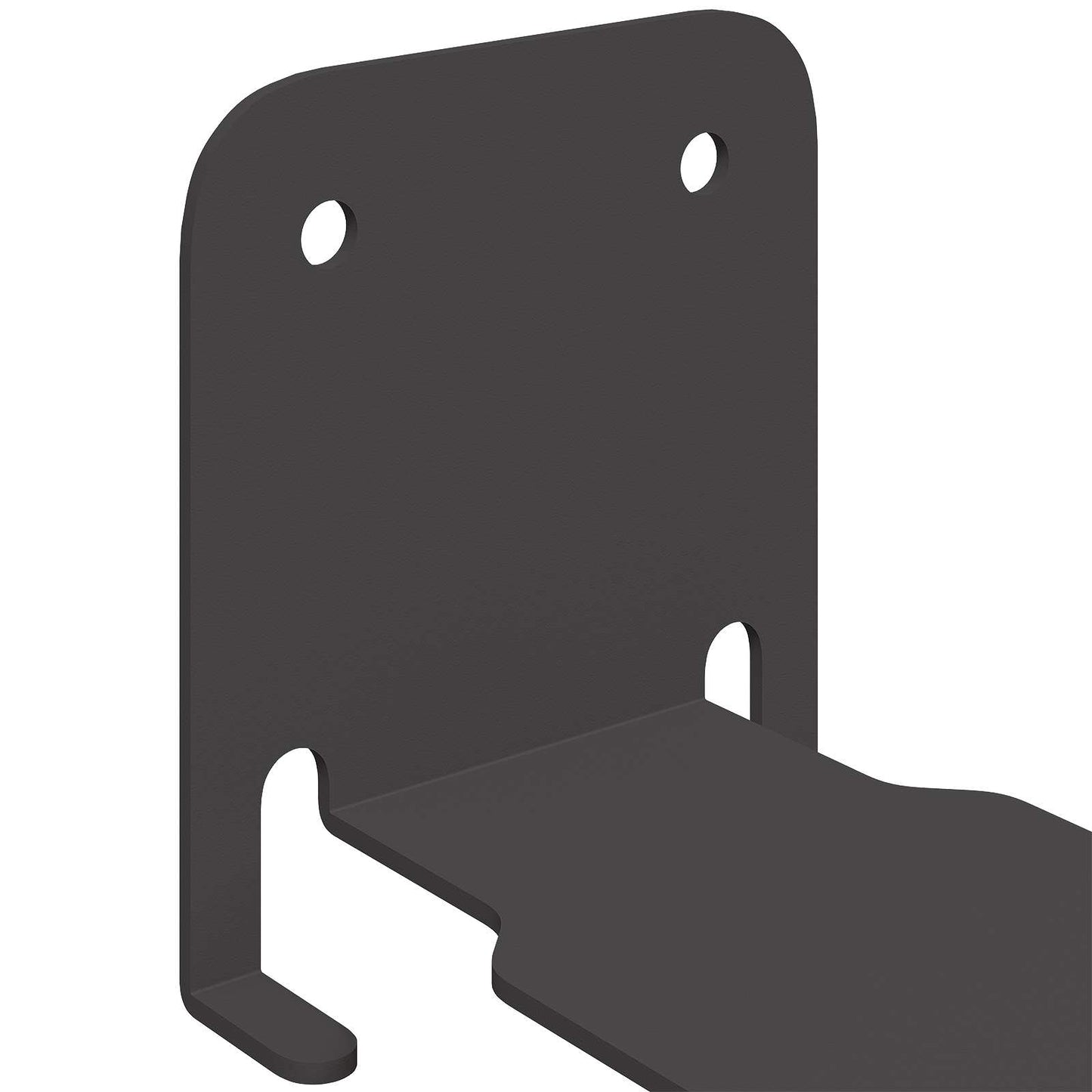 vidaXL Wandregal mit Regal 4 pcs Schwarz 6 x 10,8 x 6,6 cm