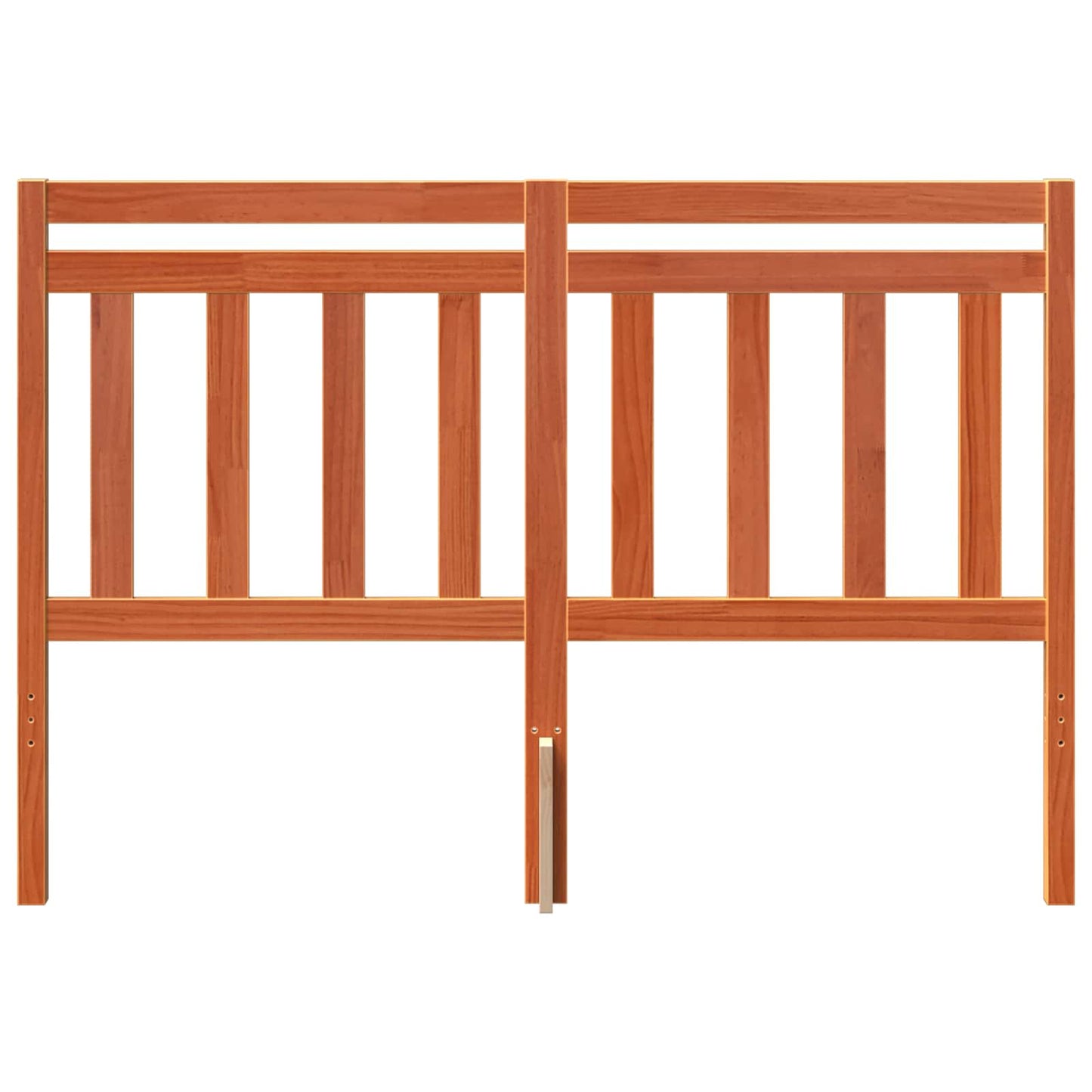 Kopfteil mit Kopfteil Wachsbraun 145,5 x 100 cm