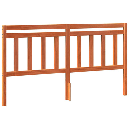 vidaXL Kopfteil mit Kopfteil Wachsbraun 185,5 x 100 cm