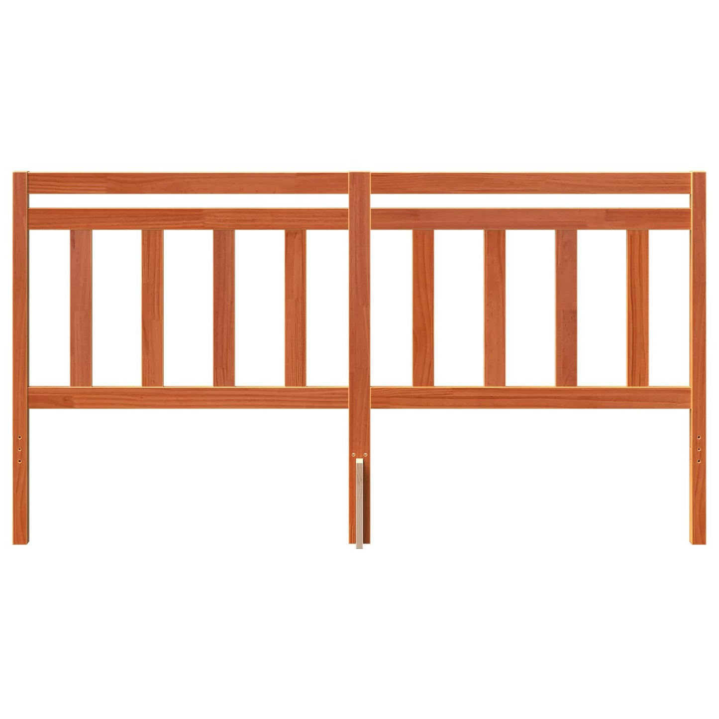 vidaXL Kopfteil mit Kopfteil Wachsbraun 185,5 x 100 cm