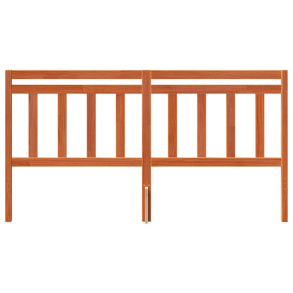 vidaXL Kopfteil mit Kopfteil Wachsbraun 185,5 x 100 cm
