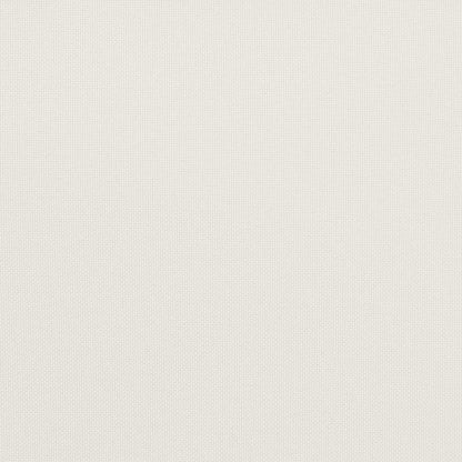 Garten Liegesofa Set Schwarz und Cremeweiß 164 x 164 x 112 cm