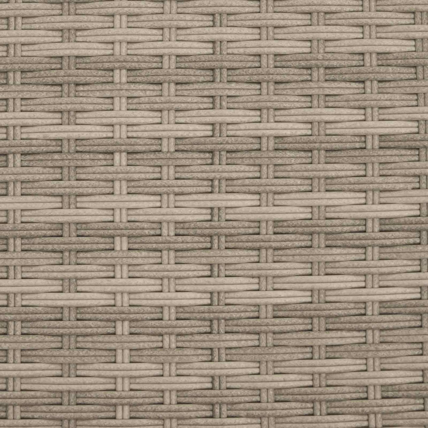 Verstellbarer Gartenstuhl Hellgrau und Dunkelgrau Poly-Rattan