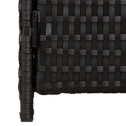 vidaXL Schrank Schwarz 70 x 50 x 87 cm Polyester und Roly Ratten