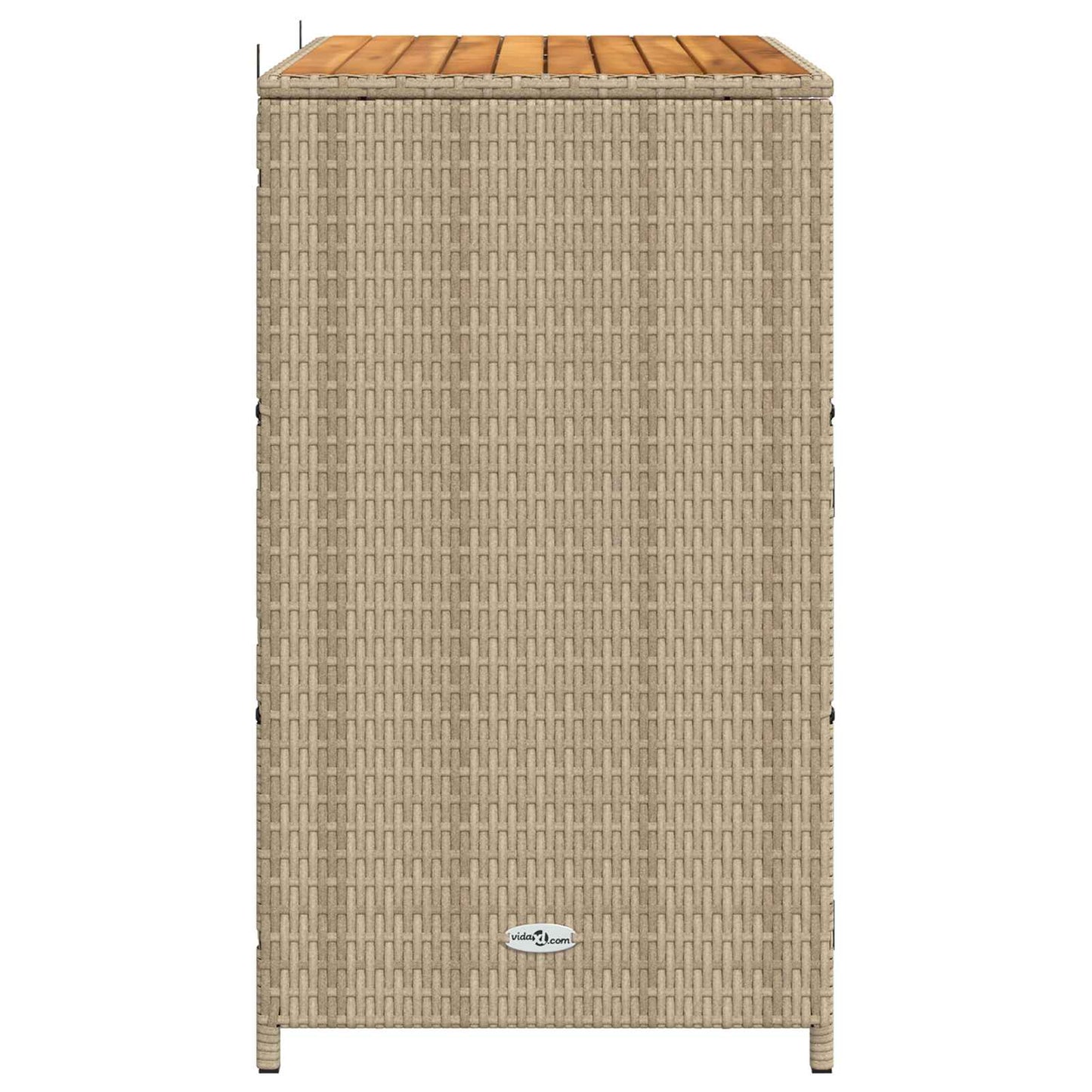 Schrank mit Tür Beige 70 x 50 x 87 cm Polyester und Roly Ratten