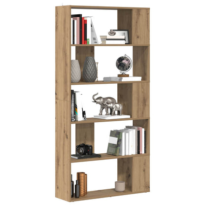vidaXL Bücherregal Artisan-Eiche 80 x 24 x 159 cm Holzwerkstoff
