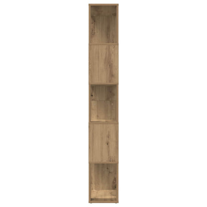 vidaXL Bücherregal Artisan-Eiche 80 x 24 x 159 cm Holzwerkstoff