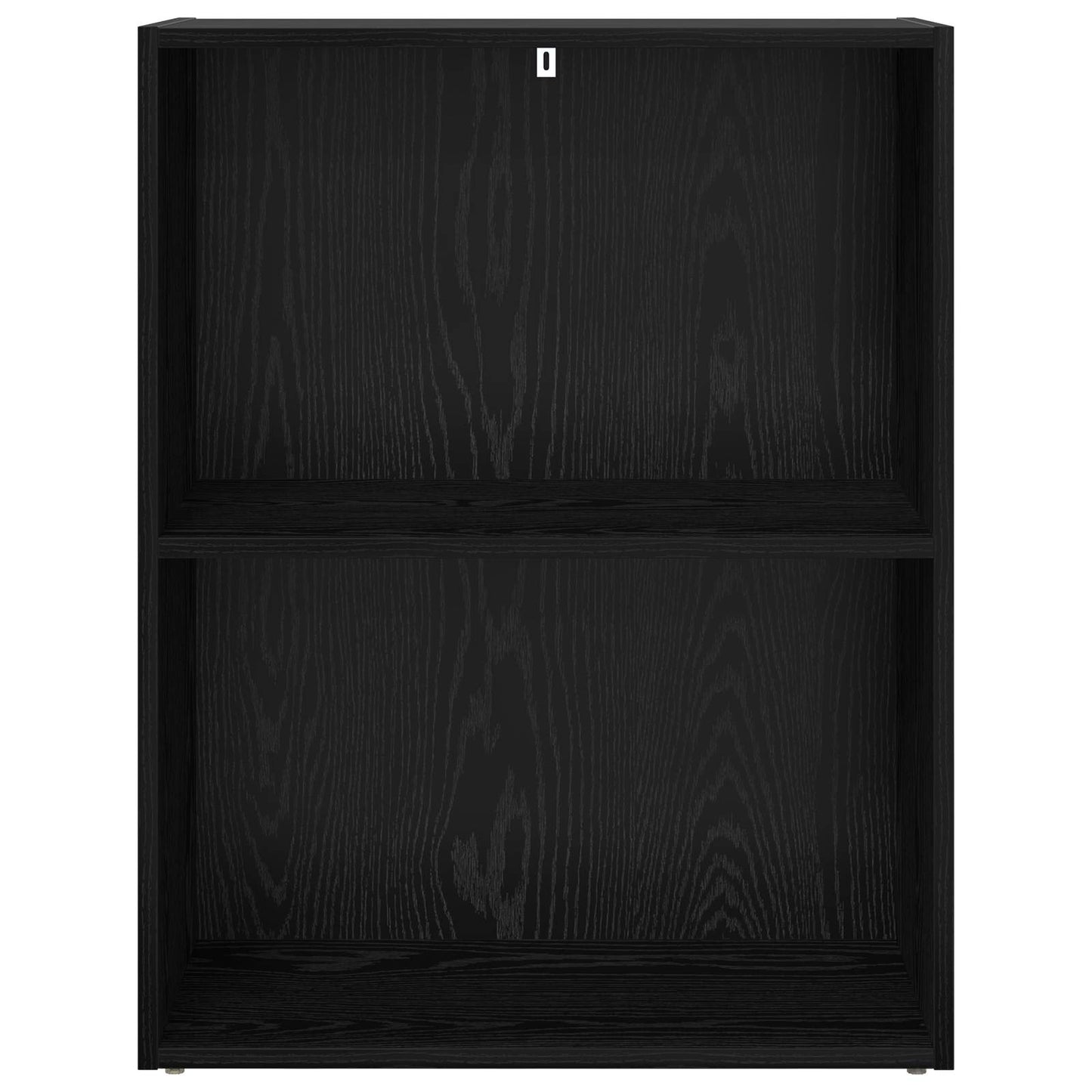vidaXL Bücherregal Schwarz Eichen-Optik 60 x 30 x 76.5 cm
