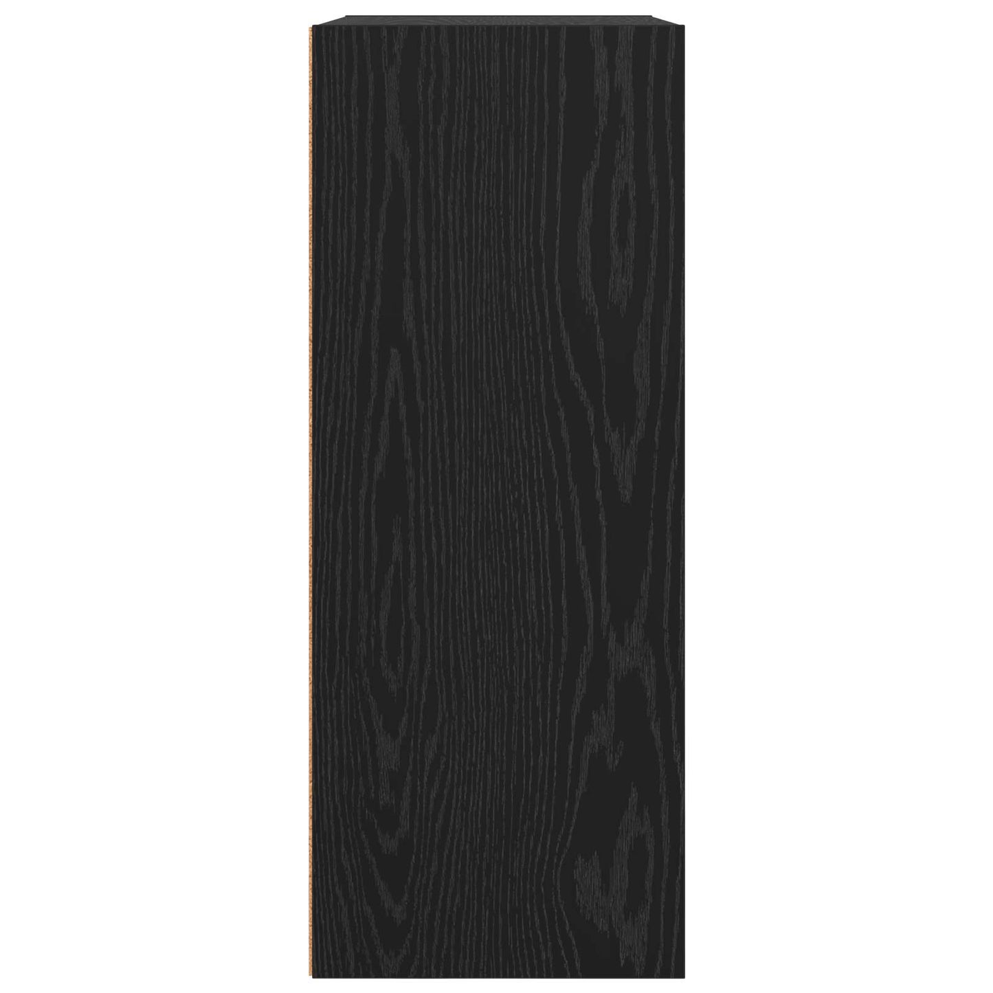 vidaXL Bücherregal Schwarz Eichen-Optik 60 x 30 x 76.5 cm