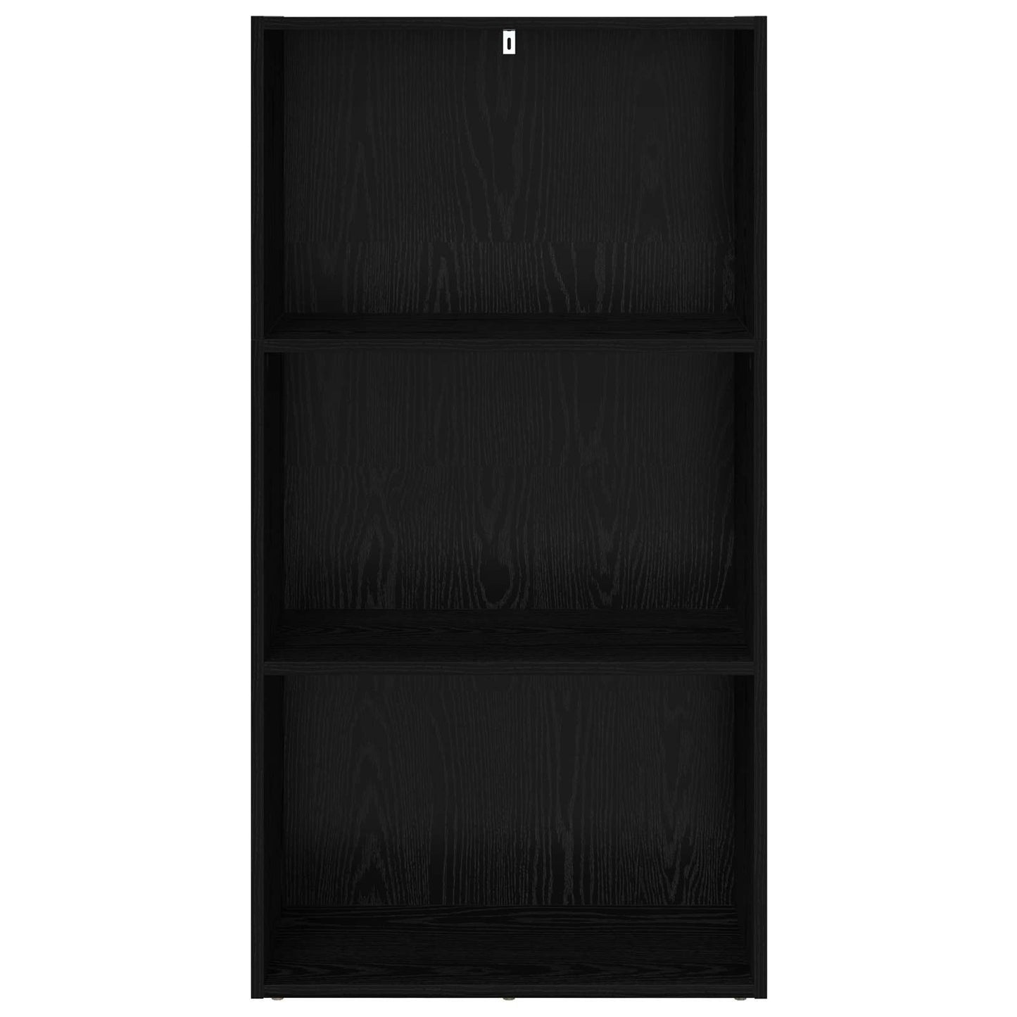 vidaXL Bücherregal Schwarz Eichen-Optik 60 x 30 x 76.5 cm