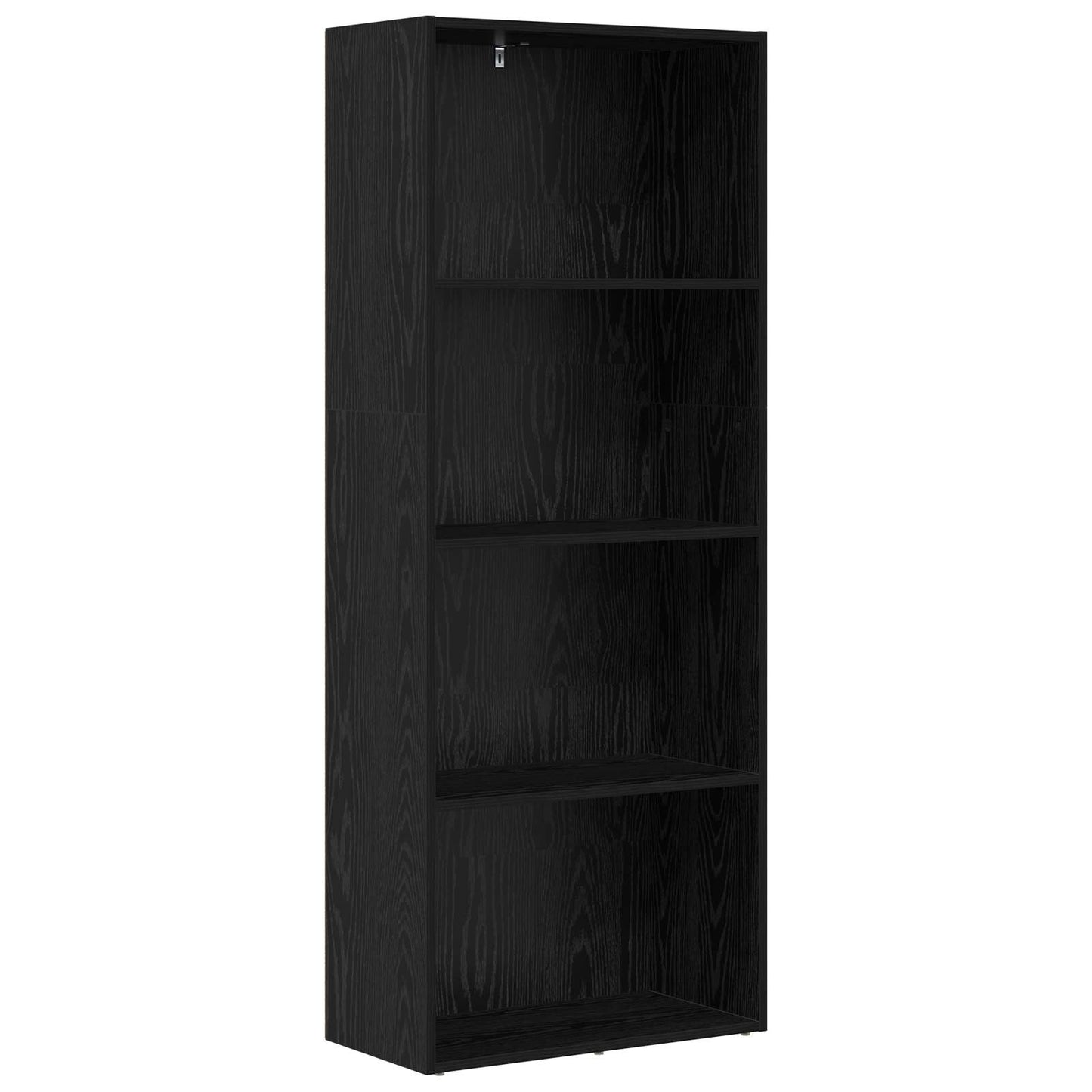 vidaXL Freistehender Stauraum Schwarz Eichen-Optik 60 x 30 x 151,5 cm