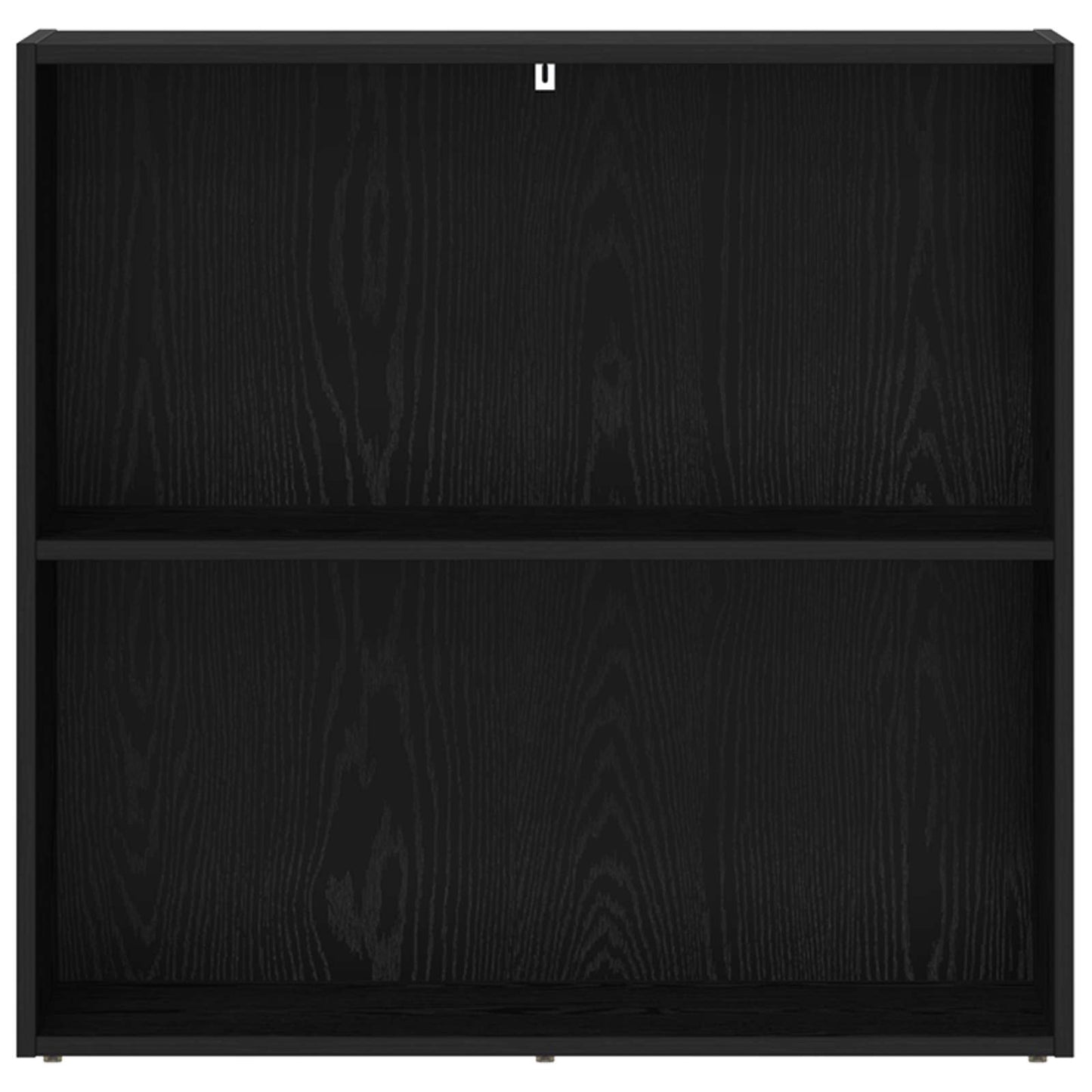 vidaXL Bücherregal Schwarz Eichen-Optik 60 x 30 x 76.5 cm