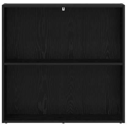 vidaXL Bücherregal Schwarz Eichen-Optik 60 x 30 x 76.5 cm