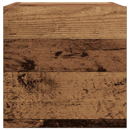 vidaXL TV-Schränk Altholz 30,5 x 30 x 30 cm Holzwerkstoff