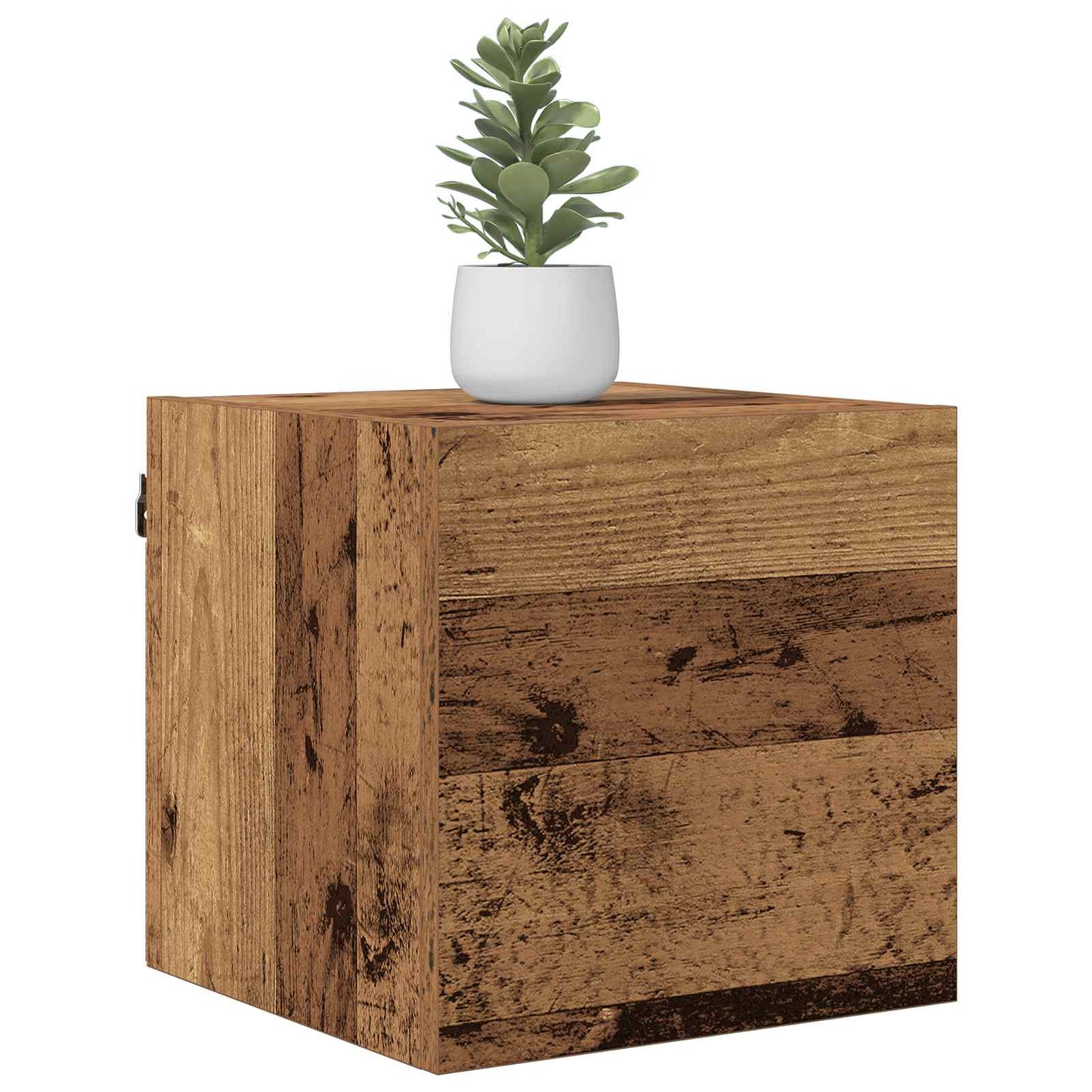 vidaXL TV-Schränk Altholz 30,5 x 30 x 30 cm Holzwerkstoff