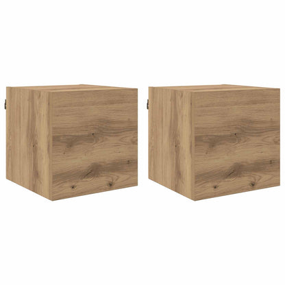 vidaXL TV-Schränk Artisan-Eiche 30,5 x 30 x 30 cm Holzwerkstoff