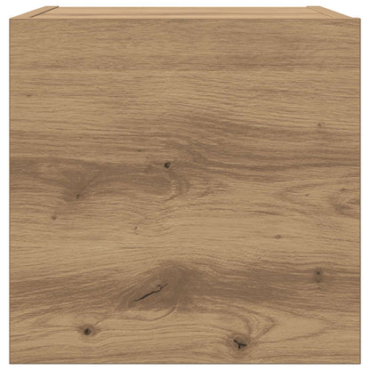 vidaXL TV-Schränk Artisan-Eiche 30,5 x 30 x 30 cm Holzwerkstoff