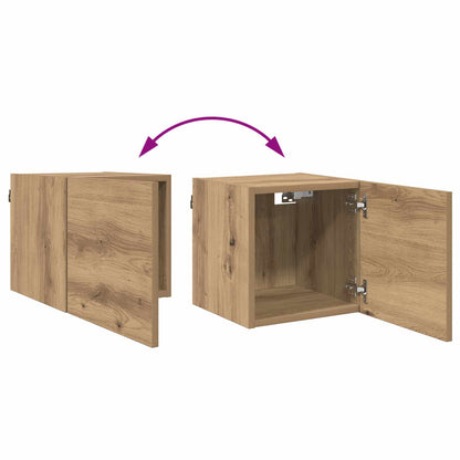 vidaXL TV-Schränk Artisan-Eiche 30,5 x 30 x 30 cm Holzwerkstoff