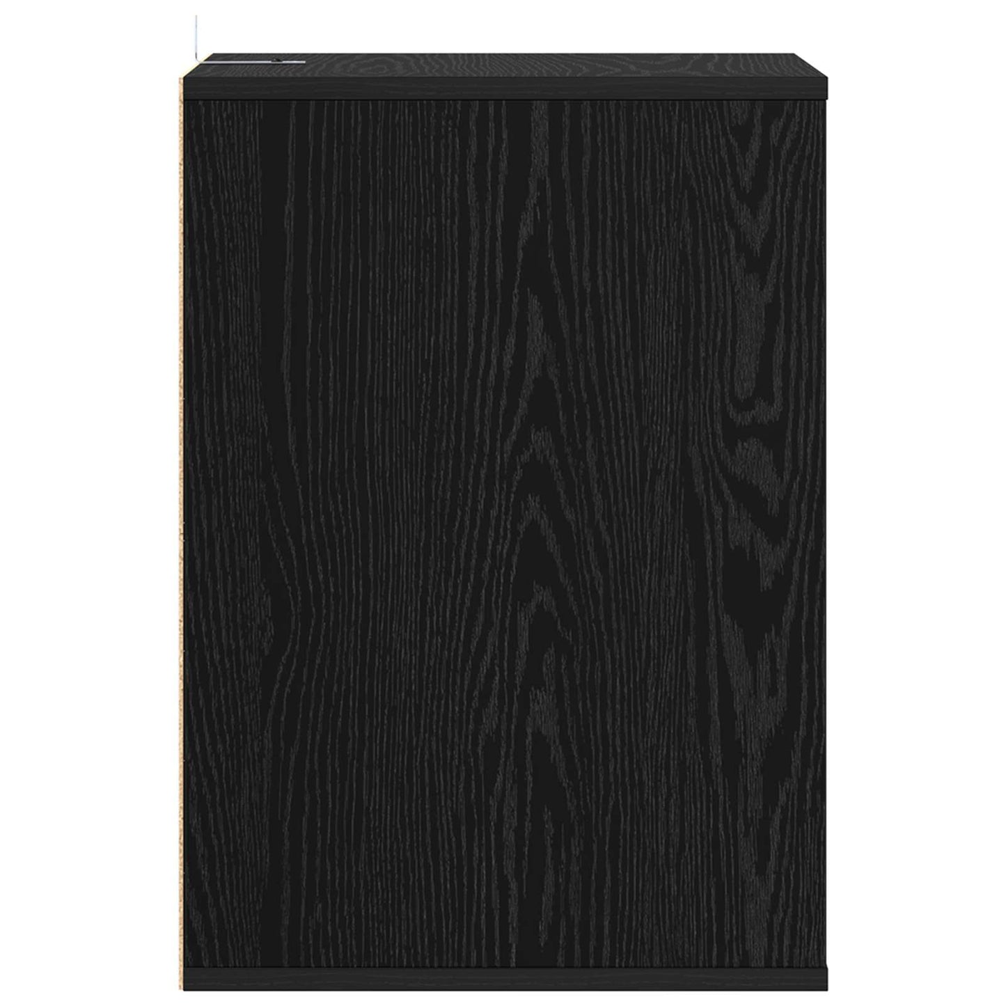 Schubladenschrank Schwarz Eichen-Optik 41 x 40 x 58 cm