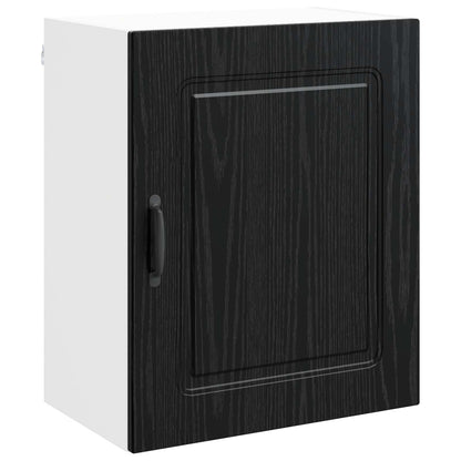 Küchenschrank Kalmar Schwarz Eichen-Optik 50 x 31 x 60 cm