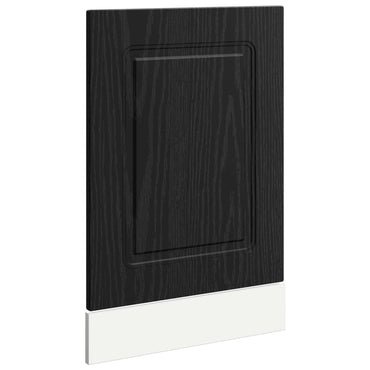 vidaXL Küchenschrank Kalmar Schwarz Eichen-Optik 45 x 1,5 x 67 cm