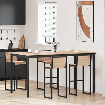 Bartisch Natur 200 x 100 x 105 cm Massives Kiefernholz