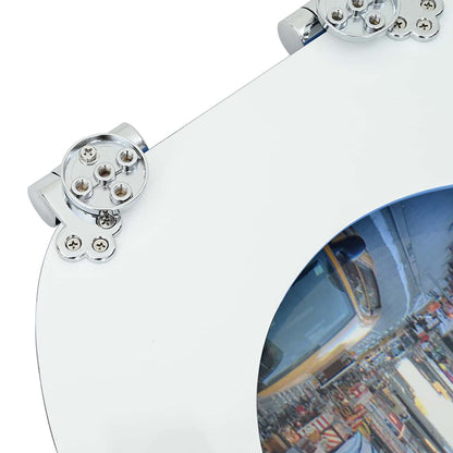 Soft-Close Toilettensitz 2 pcs Mehrfarbig 44 x 38 cm MDF-Platte