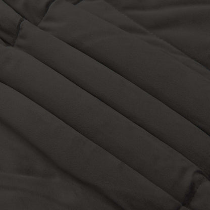 Ganzjahresbettdecke Anthrazit 220 x 260 cm Mikrofaser