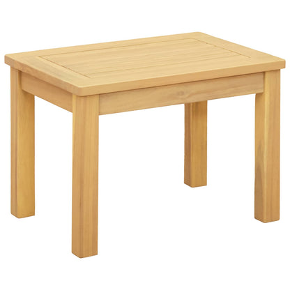 Couchtisch Helles Akazienholz 50 x 35 x 36 cm Massivholz Akazie