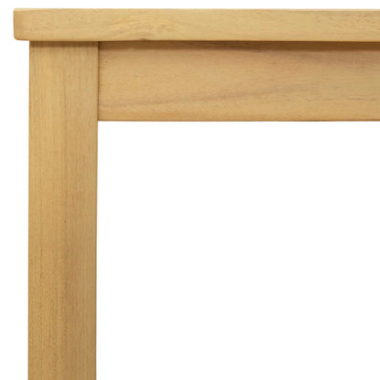Couchtisch Helles Akazienholz 70 x 40 x 36 cm Massivholz Akazie