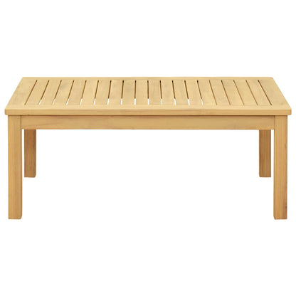 Couchtisch Helles Akazienholz 90 x 50 x 36 cm Massivholz Akazie