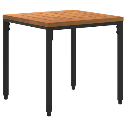 Gartenmöbel Set mit Kissen Schwarz und Cremeweiß PE-Rattan