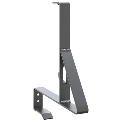 Schneewächter Unterstützung 12 pcs Anthrazit 29,5 x 3 x 34,5 cm