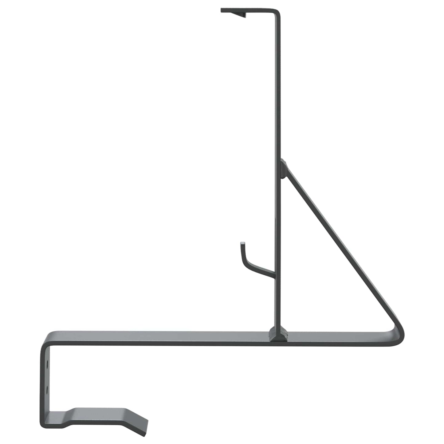 Schneewächter Unterstützung 12 pcs Anthrazit 29,5 x 3 x 34,5 cm